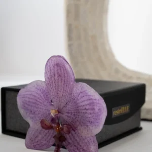 Lavender Orchid Necklace