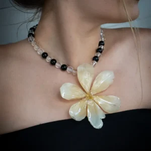 Moonlight Orchid Necklace